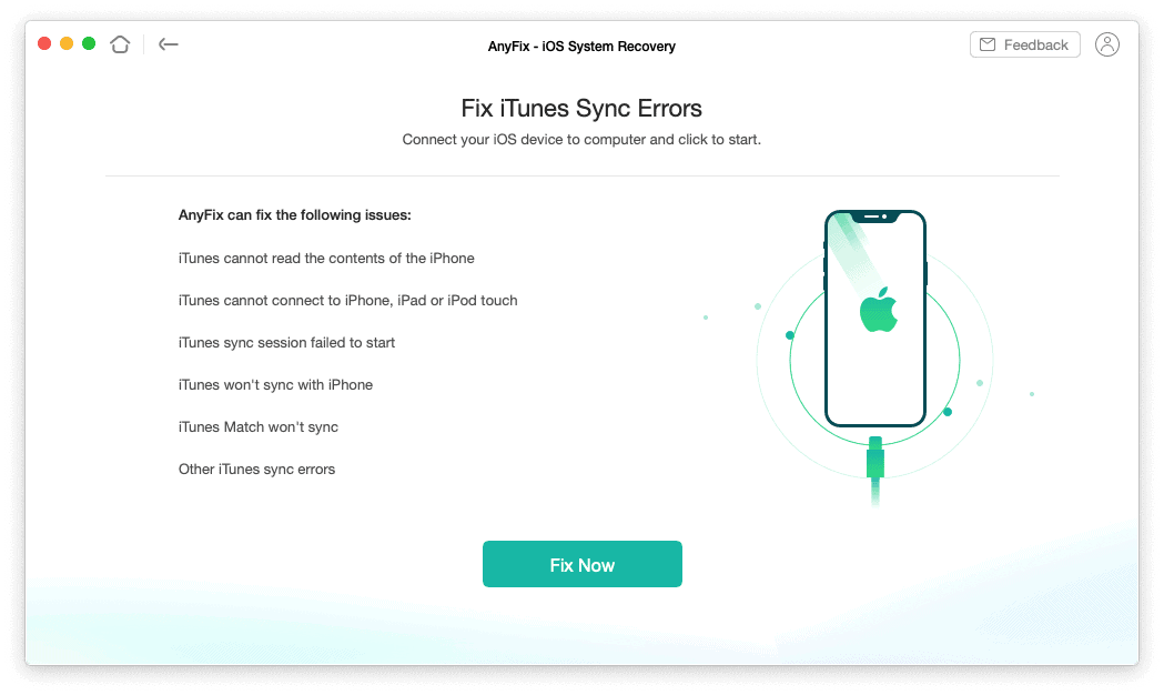 you can fix iTunes errors using iMobie AnyFix