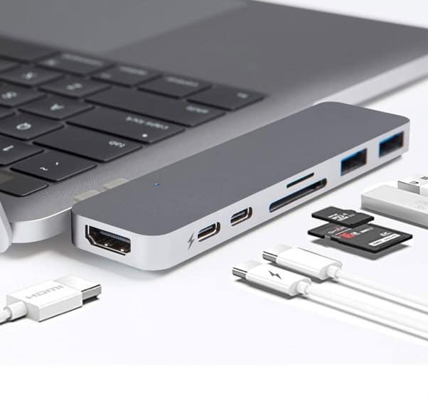 hyperdrive mac usb c hub adapter